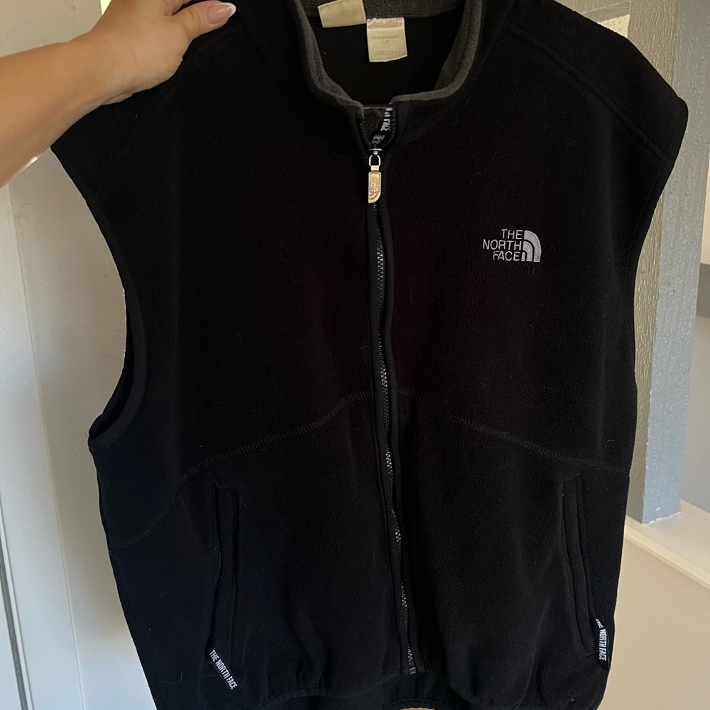 The North Face Black Fleece Vest